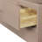   Setsuko 61 Inch Wall-Mounted Single Oval Sink Bathroom Vanity with Pure White Quartz Countertop 1.5 Inch in Mocha-590156734-590156732