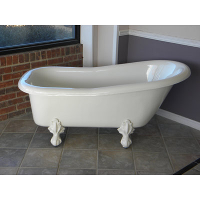 Baignoire de trempage sur pattes 60 po. X 30 po..