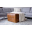 Hartlepool Leather Ottoman