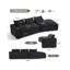 Upholstered Sectional Sofa Couch-1685399413