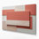 Minimalisme 34, art mural sur toile grise