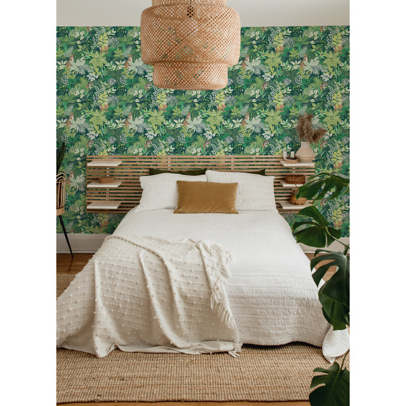 Peel & Stick Toile, Green