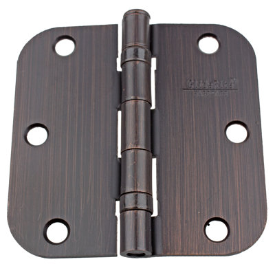 3.5" H x 3.5" W Butt Bearing 12 Door Hinges