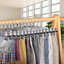 Cintres de pantalons avec pinces, cintres de jupe réglables pour femmes-856049304