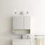 Éclairage pour meuble-lavabo à 3 lumières Aryka