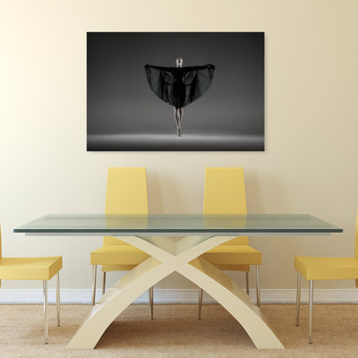 " Elegant Ballerina Pose Classic Dramatic Elegant Wall Art Print " by Georg Scharf