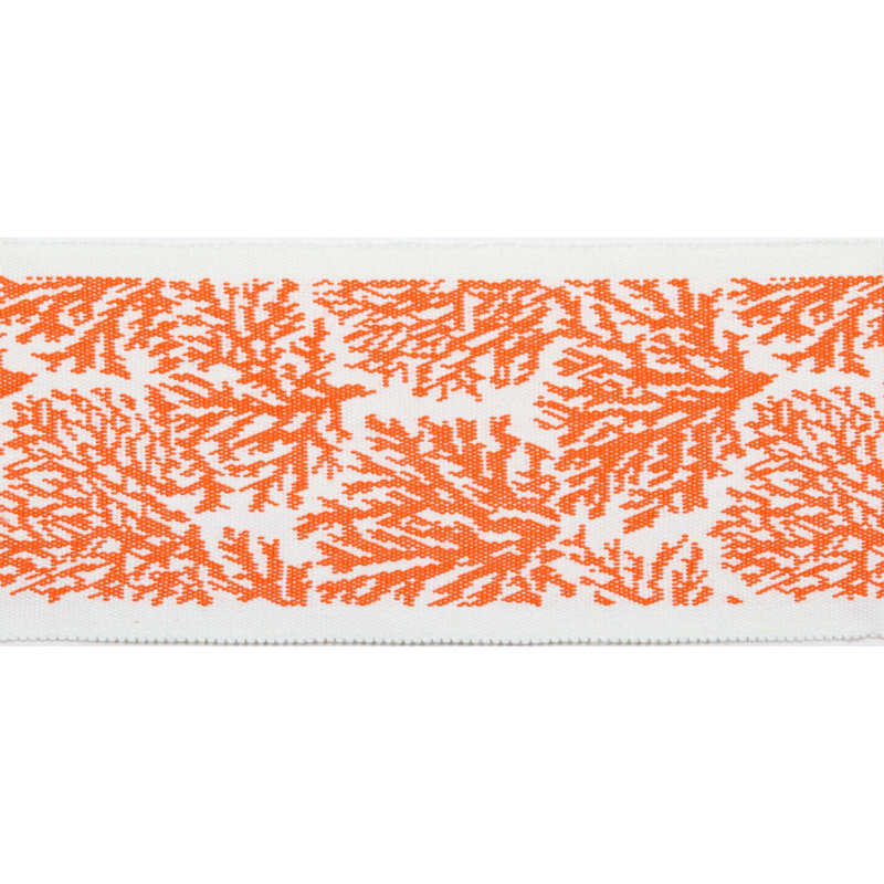 Ruban de corail 3,25 po - Bordure de cour, Corail