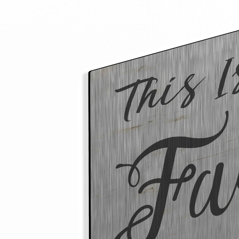 «This is us .. Family» par Cindy Jacobs, art mural en métal, H 16 po x l 24 po