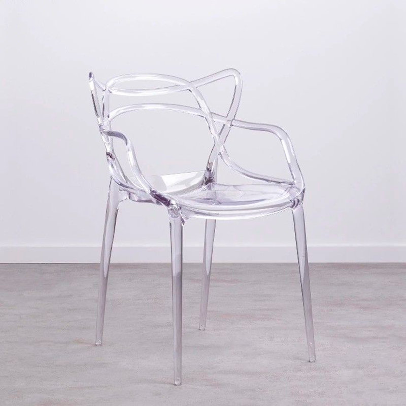 Modholic Clear Dining Chair (Set Of 2)