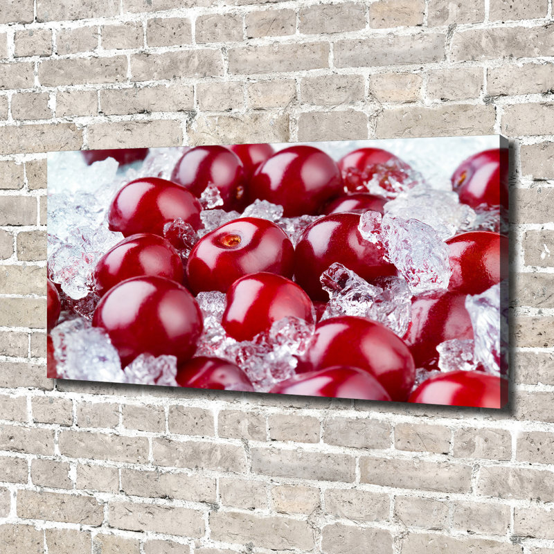 Iced Cherry - Wrapped Canvas Print