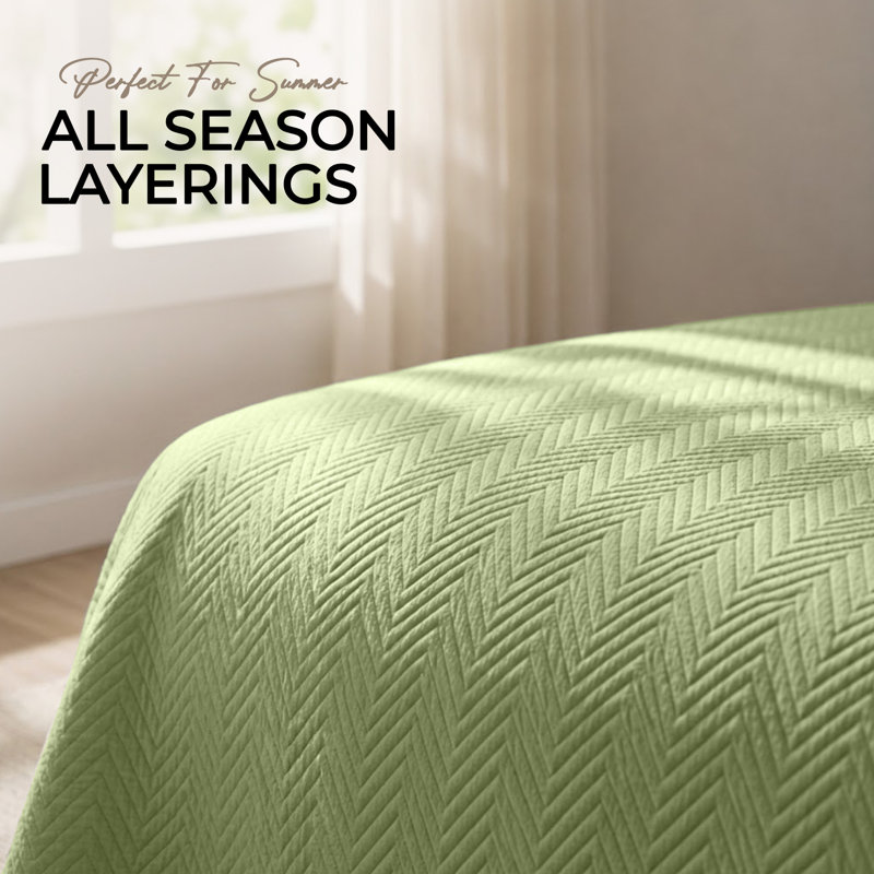 Ensemble de couvre-lit en microfibre gaufrée en lin avec taies d'oreiller, literie matelassée réversible et respirante pour un confort tout au long de l'année