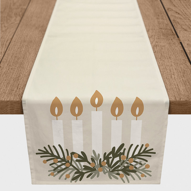 Lykens Christmas Table Runner, 90" x 16"