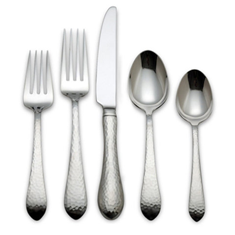 Hammered Antique Flatware Collection