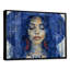 Blue Boho Woman Portrait I - Décoration murale femme boho-146922036-158177269