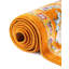 Tapis orange / vert / ivoire tissé à la machine Hilley-1526022487