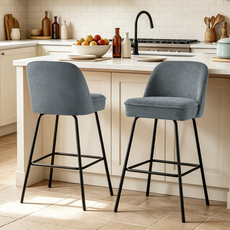Yes Bar Stool, Grey