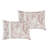 7 Piece Beige Brown Paisley Comforter Set Soft Bedding-124010088
