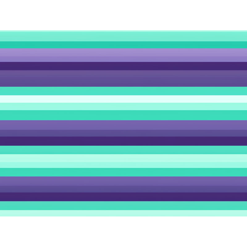 Yasley Striped Shower Curtain, 73" H x 70" W