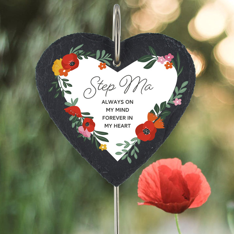 Ellett Poppy Step Ma Always on My Mind Memorial Plaque