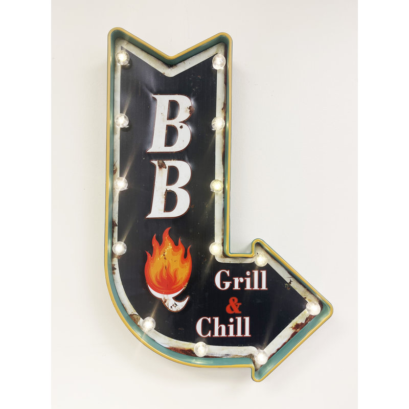 Handmade Industrial Wall Decor on Metal