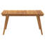 Solid Wood Patio Dining Set Table,