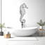Adhésif décoratif hippocampe - décor de salle de bain animaux de mer
 321DRE-1772520591-1772520597
