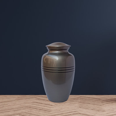 Rongstad Beautiful Pewter Urn