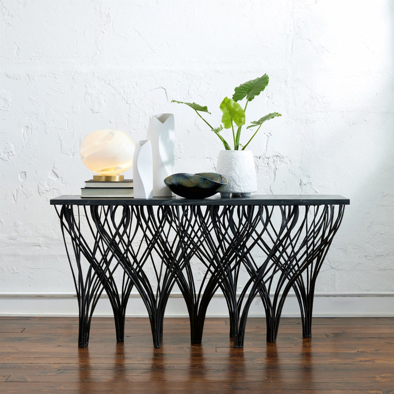 Willow Handmade Ceramic Table Vase, 19" H x 7.5" W x 4.5" D