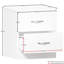 Maybery 3 Piece Bedroom Set (2 Drawer Bedside Chest, 5 Drawer Chest, 3 Door 2 Drawer Mirrored Wardrobe), (5)-1672887908
