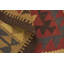Tapis zone en laine 3 pi 5 po x 6 pi 5 po à la main one-of-kind noué la bourgogne/beige Maumelle