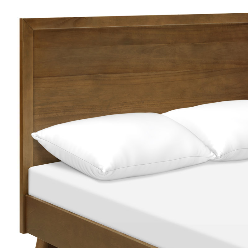 Palma Full Bed, Full, Natural Walnut