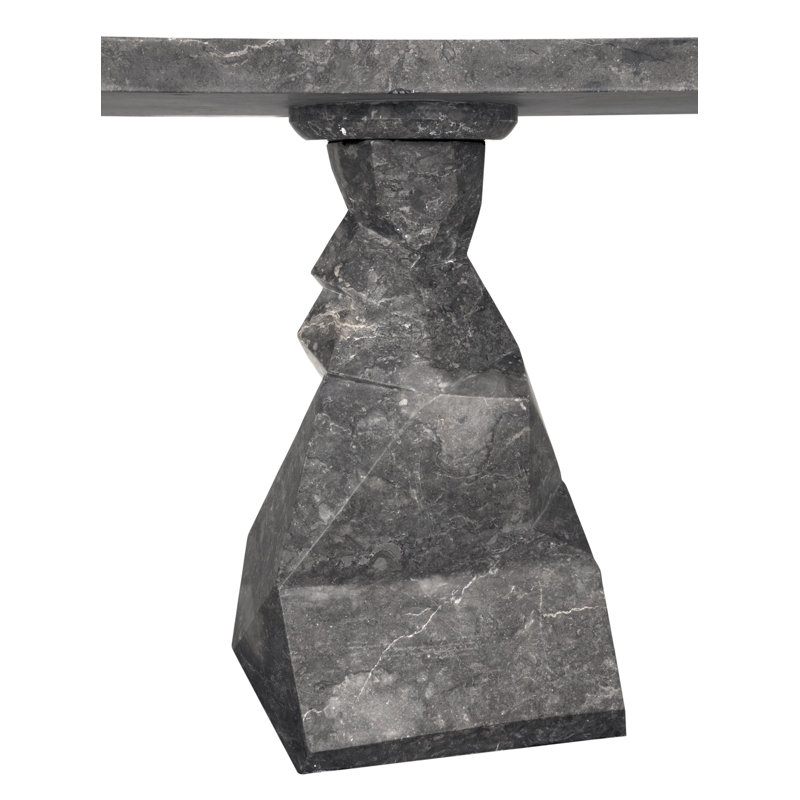 Tilden Console, Marble, Black