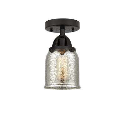 Glass Semi Flush Mount
