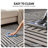 Distressed Bohemian Stripes Washable Non Slip Area Rug-1349699752