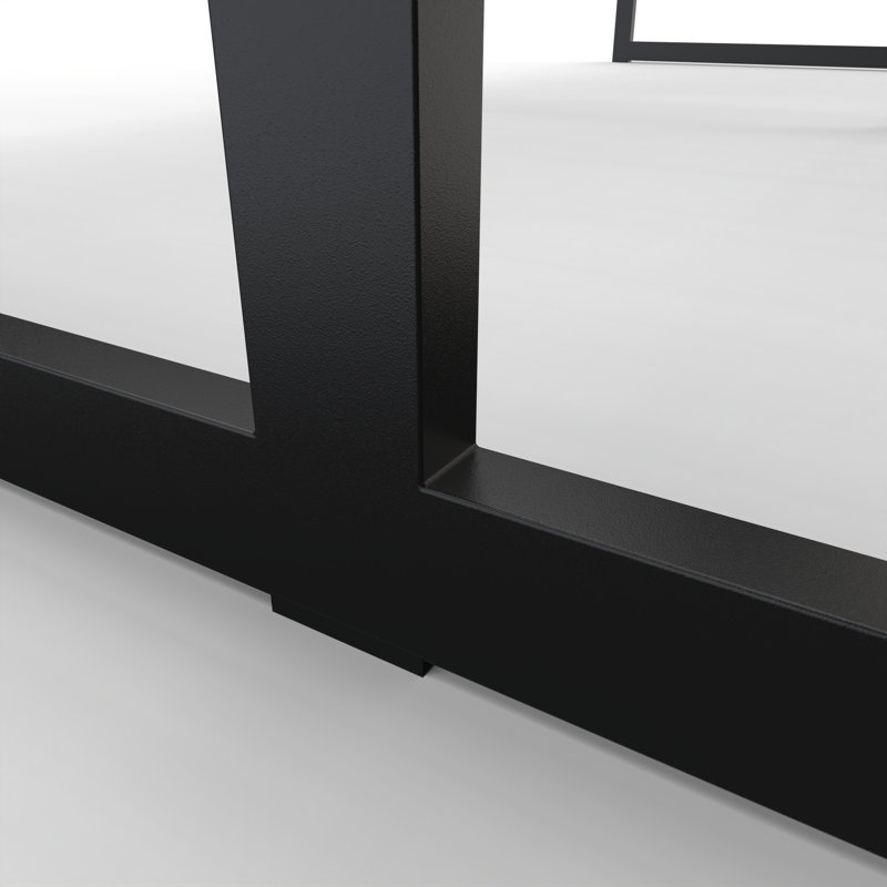 NapQueen Alpha New Metal Platform Bed Frame, Mattress Foundation with Steel Slats, Full