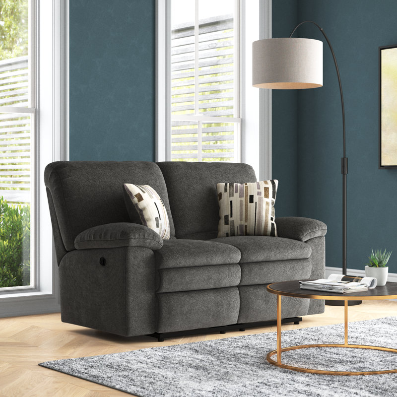 Annine Upholstered 60'' Reclining Loveseat, Manual