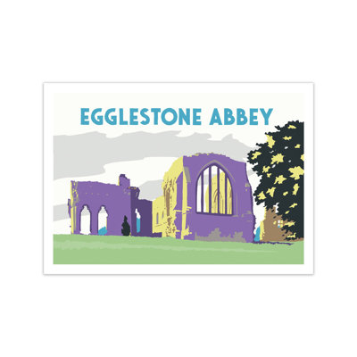 Egglestone Abbey by Richard O'Neill - Print