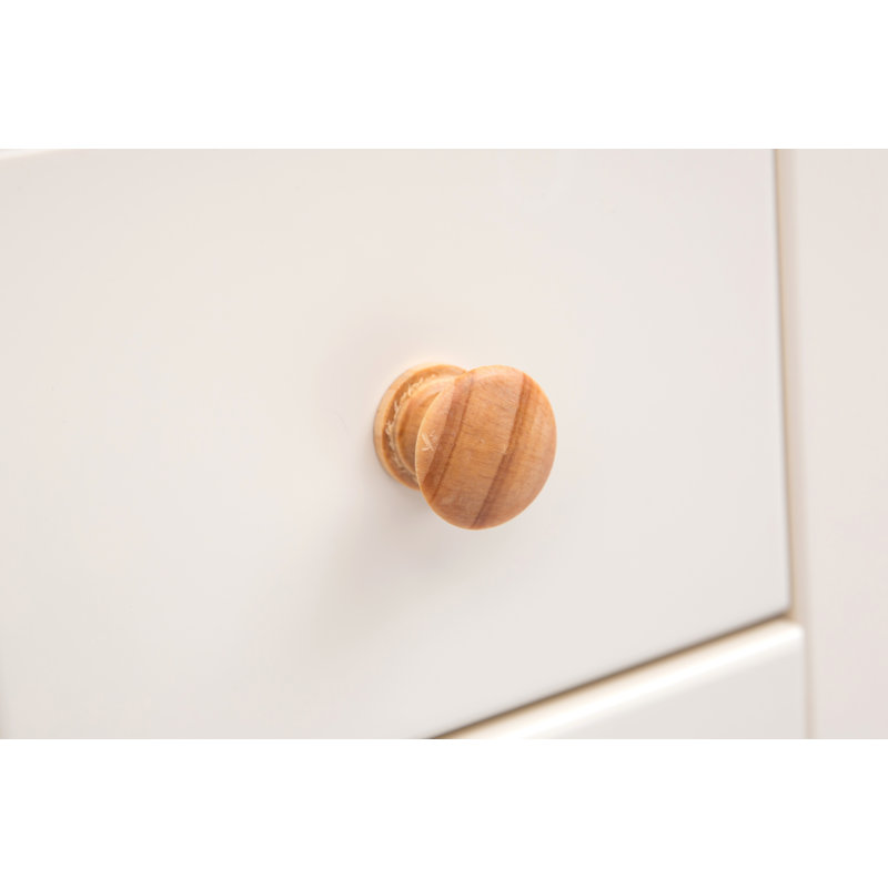 Naranjo 35cm W Plywood / Laminate Board Bedside Table
