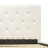 2 Piece Full Bed Set - Button Tufted Bed Frame - Linen white Velvet Fabric Upholstered Headboard and a Burgundy Finish Nightstand-1737089238-1737089237