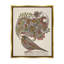 «Song Bird Complex Paisley Patterns Botanical Leaves» par Valentina Harper - impression sur toile tendue-75452170-75452172