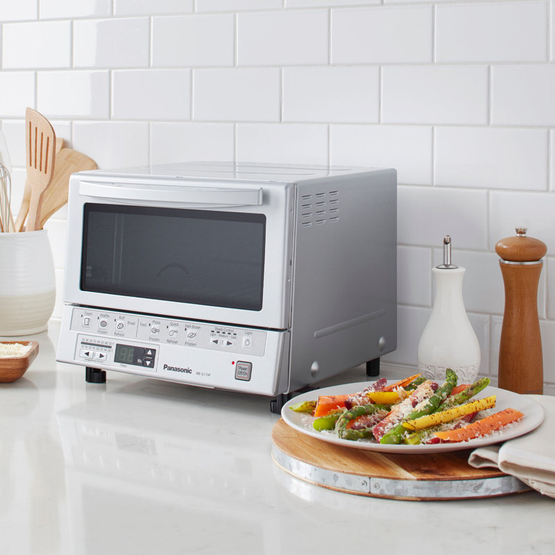 4 Slice FlashXpress Toaster Oven, Silver