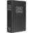 DICTIONARY BOOK LOCK BOX WITH KEY BLACK