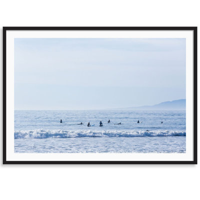Carly Tabak Surf Blues by Carly Tabak - Single Picture Frame Photograph
