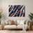 Space Retro rocket designs Blue Metal Wall Art-602623330