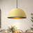 Markeice 1-Light Rustic Single Dome Kitchen Island Pendant Light Hand Woven Chandelier