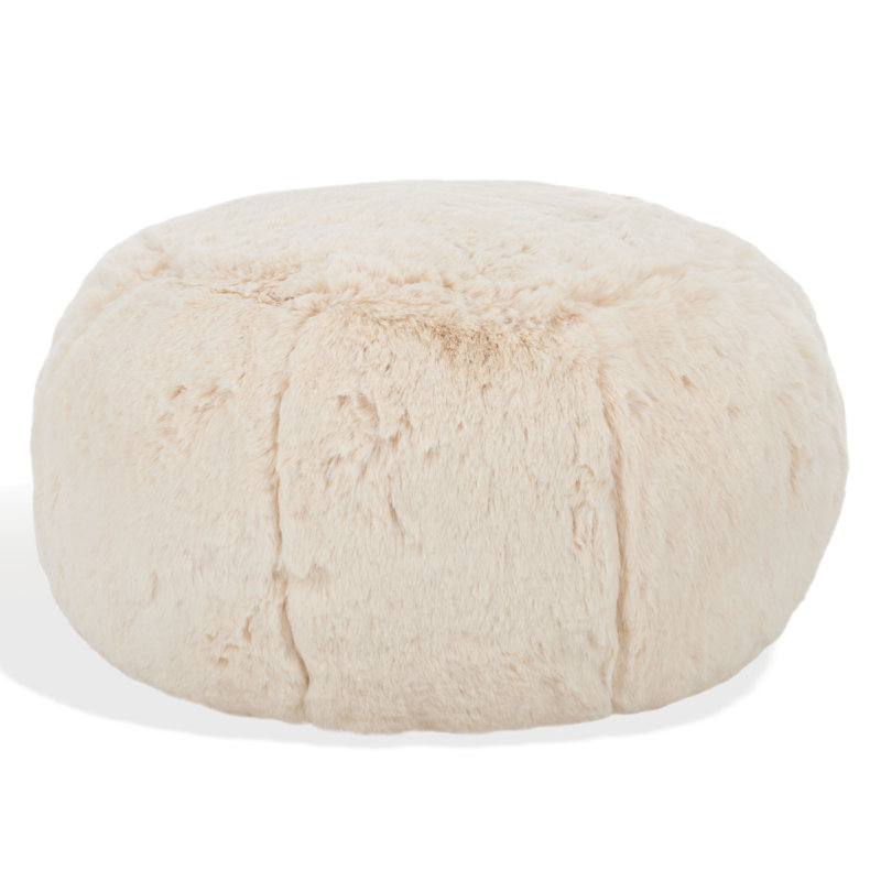 Fauteuil à billes Aleja Lorianna, Crème