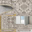 Tapis lavable antidérapant Medallion (brun)-1366382890