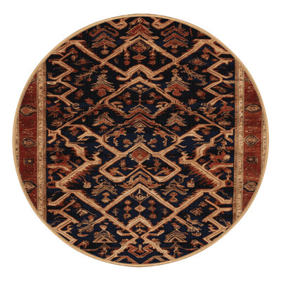 Tapis brun lavable à la machine