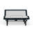 Adjustable Base King Bed With Zero - Grey Metal Frame, Simple Head And Foot Articulations, Memory Buttons, Wireless Remote In & Articulate Smoothly, Function, Control-1688002256