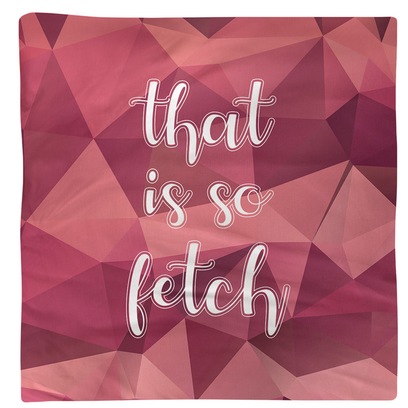 Serviette d’art de so fetch, L 22 po x l 22 po, Polyester